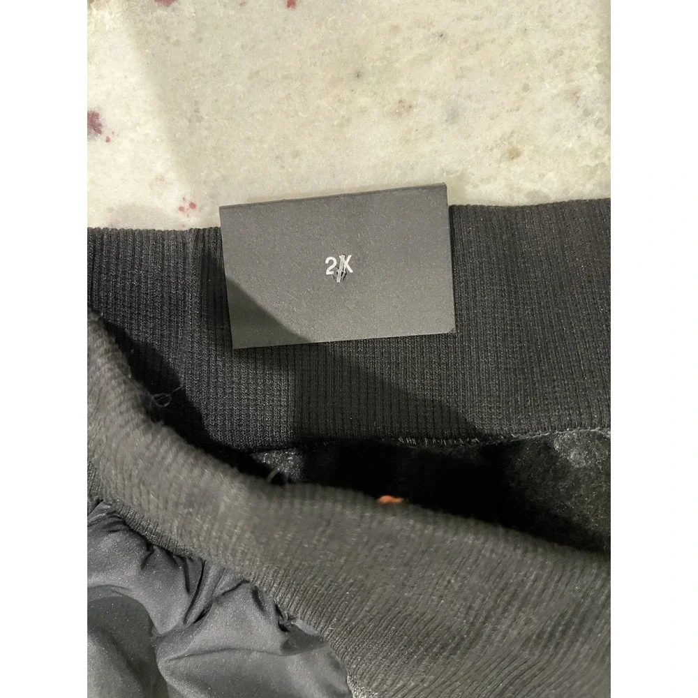 Truth Substance Common‎ Sense Men Sweatpants 2XL Blk Streetwear Urban NWT Flaws - Picture 9 of 14
